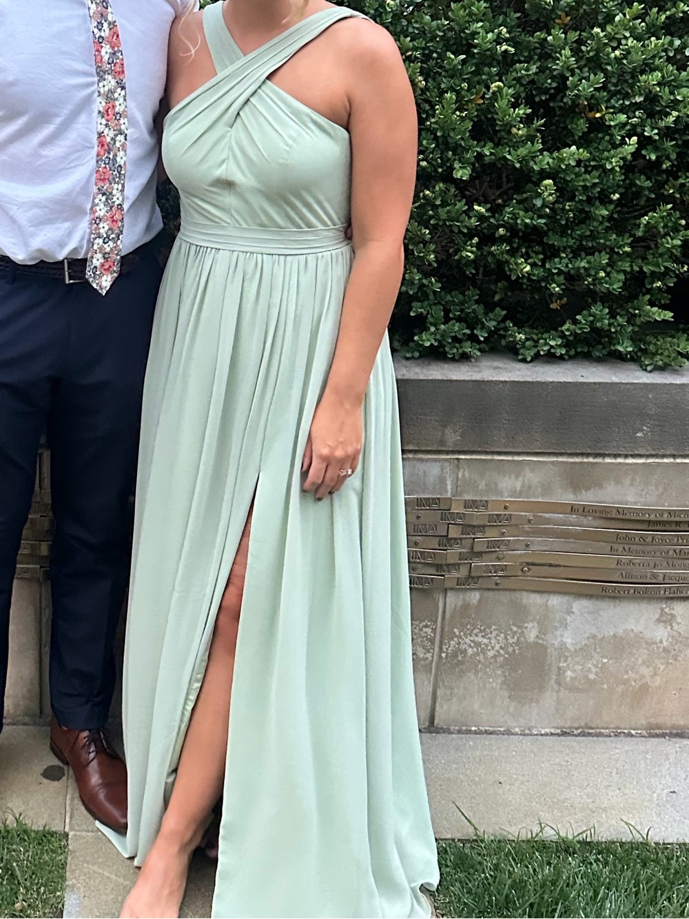Azazie Bridesmaids Dress in Dusty Sage